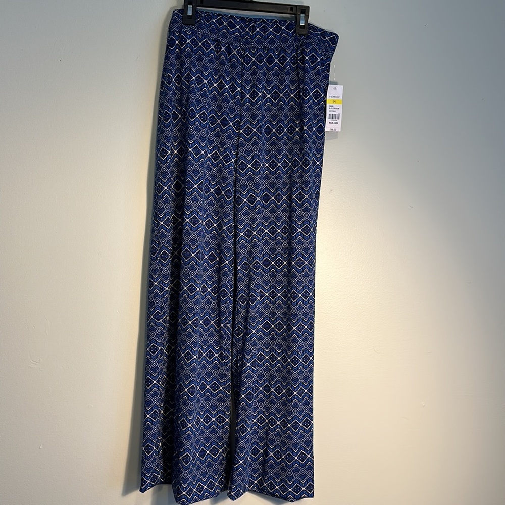 Kim Rogers Medium Wide Leg Soft Pants NWT